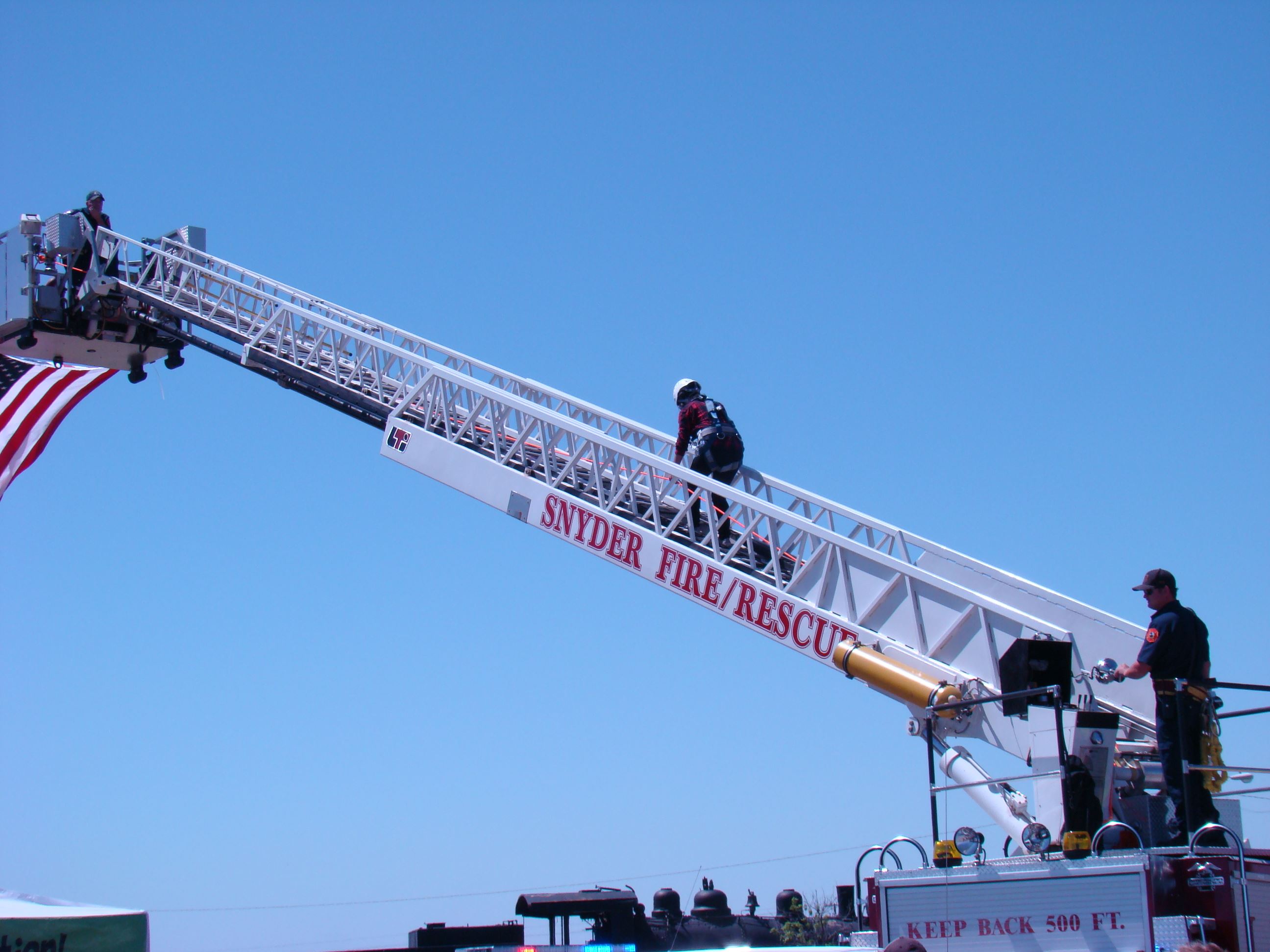 Snyder Fire Department Ladder